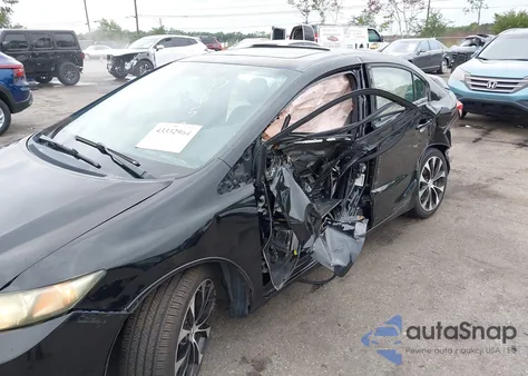 2013 Honda Civic Si из США, поврежденный, VIN 2HGFB6E51DH710653